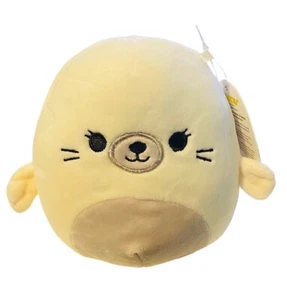 Squishmallows Lucille 5" Squishmallow Plush Stuffed Animal Seal Pup NEW NWT - Picture 1 of 4