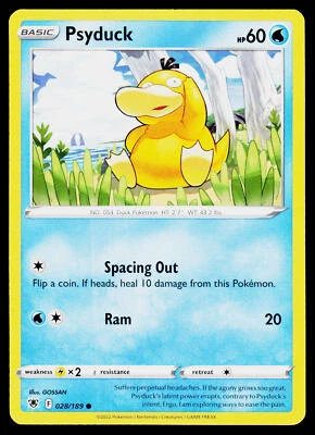 Psyduck SWSH10: Astral Radiance #028/189 Common - Image 1 of 2