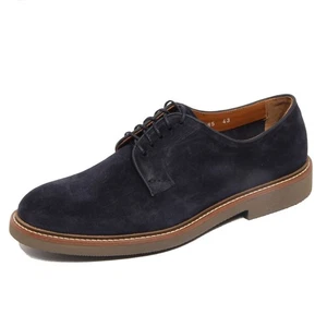 G5632 scarpa allacciata uomo DOUCAL'S blue suede shoes man - Bild 1 von 4