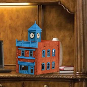 Kit di architettura in legno 1/72 Puzzle in legno 3D Scena di hobby fatta a - Foto 1 di 7