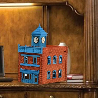 Kit di architettura in legno 1/72 Puzzle in legno 3D Scena di hobby fatta a - Immagine 1 di 4