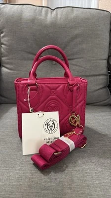 Bolso de Mano Valentino Orlandi Acolchado con Correa Desmontable Foto 1 de 4