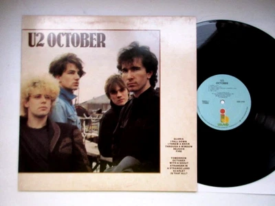 U2 - OCTOBER  - NM VINYL LP ULTRASONIC CLEAN - Image 1 of 4