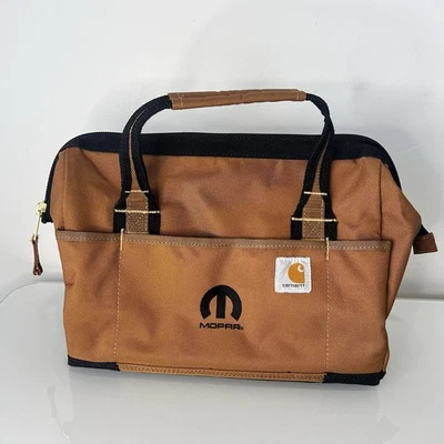 Bolsa de trabalho Carhartt MOPAR logotipo cáqui pesado 14 x 9 x 10,5 - Imagem 1 de 4