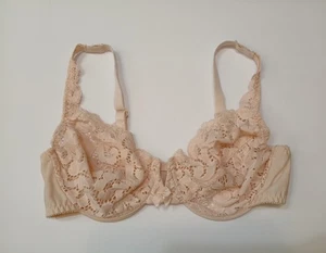 Sujetador Olga para mujer 34C beige nude encaje con aros sin forro estilo 33002 como está reparado - Imagen 1 de 11
