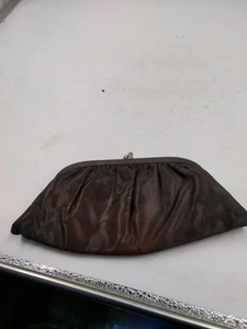 Clutch Tasche Vintage braun - Bild 1 von 3