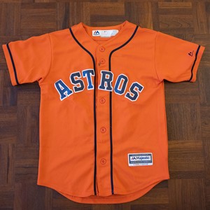womens orange astros jersey