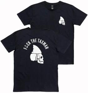 FTTM Skully F*#k The Taxman T-Shirt Shark Fishing - Picture 1 of 1