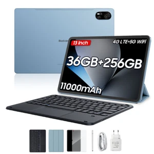 Blackview MEGA 8 Android Tablet 13" 36GB+256GB 11000mAh Gemini AI Widevine L1 - Picture 1 of 10