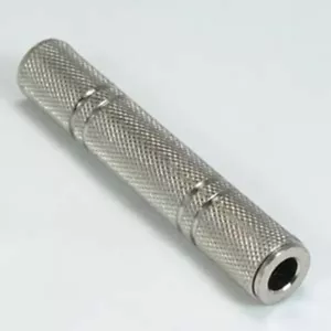 Acoplador estéreo hembra/hembra de 1/4" - Imagen 1 de 1