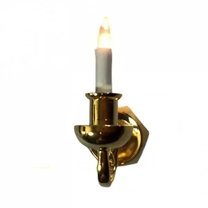 Lampe Murale À Bougie Unique Tumdee Maison De Poupées Miniature Lumière DE089 - Imagen 1 de 1