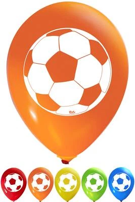 Balões de bola de futebol - Látex 12 polegadas - Impressão frente e verso 16 peças para aniversário P... - Imagem 1 de 4