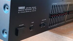 YAMAHA GE-20 NATURAL SOUND STEREO GRAPHIC EQUALIZER