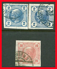 Austria Newspaper Stamps Scott P11, P11a & P14, Used!! A357a