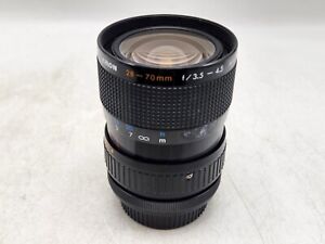 Kiron Kino 28-70mm F3.5-4.5 Zoom Lens for Pentax K Mount SLR Cameras *Read*