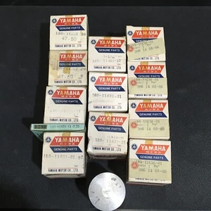 24 PIECES YAMAHA 1967-1972 YG5S/T G6S/SB/G7S PISTONS & Rings - Picture 1 of 7