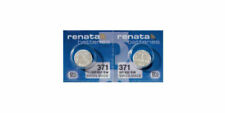 2 x Renata 371 Uhrenbatterien 1,55 V SR920SW SR69 AG6 LR921 35mAh Knopfzelle 