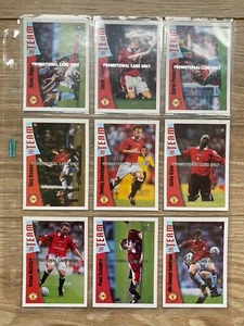 Futera Fans Selection 1997 Manchester United Rare Promotional Set - Picture 1 of 10