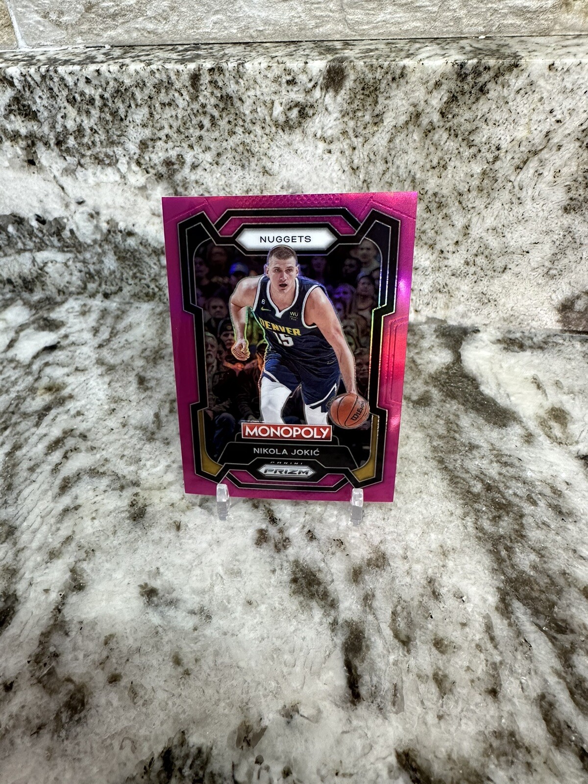 2023-24 Prizm Monopoly Nikola Jokic Pink Prizm /149 Card#1 SSP HOT!