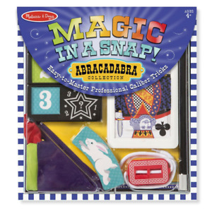Melissa & Doug Magic in a Snap! Abracadabra Collection Magic Tricks Set Toy