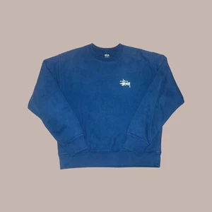 Genuine Stussy Crewneck Sweatshirt Men’s Medium | Distressed Vintage Navy - Picture 1 of 8