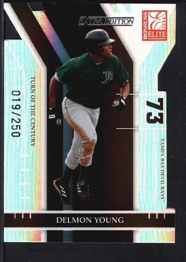 DELMON YOUNG 2004 DONRUSS ELITE #63 TURN OF THE CENTURY TAMPA BAY SP #019/250 - Image 1 of 1