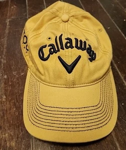 Callaway Fusion Technology Tour i Series Odyssey Yellow Baseball Cap Adjustable  - Picture 1 of 2