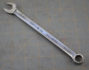 Matco Tools USA WCL12M2 12mm 12 Point Long Chrome Combination Wrench  - Picture 1 of 7