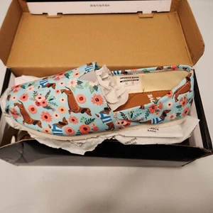 Groove Bags Shoes Women Slip On Flats Comfort Women's Size 7 Dog DESIGN  - Bild 1 von 6