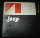 Rare 1970s 1980s Jeep AMC Dealer Sales Manual Book Binder Empty Factory Original