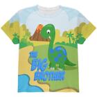 The Big Brother Dinosaur All Over Youth T Shirt