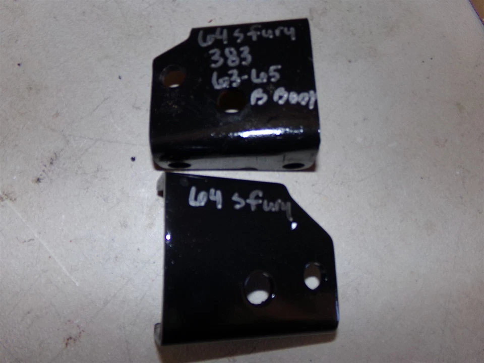 1964 Plymouth Sport Fury Big Block Motor Mounts OEM 63 65 383 Belvedere Savoy - Image 1 of 2