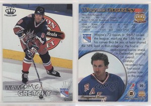 1997-98 Pacific Crown Collection Silver Wayne Gretzky #99 HOF