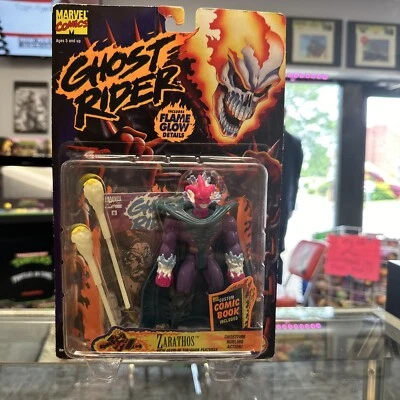 Cómic personalizado Toy Biz Marvel Ghost Rider Zarathos 1998 incluido sellado  Foto 1 de 4