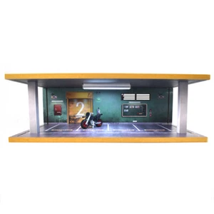 4 x Parking Spaces Car Storage Garage Display Model Case w/ Light for 1:32 car - Picture 1 of 2