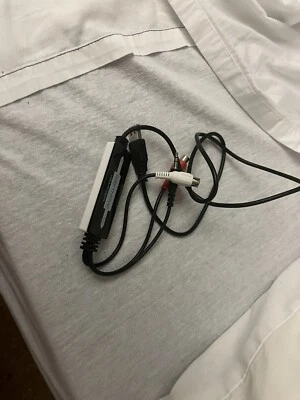 USB Audio Capture Card Grabber for Vinyl Cassette Tapes to Digital MP3 Converter - Image 1 of 2