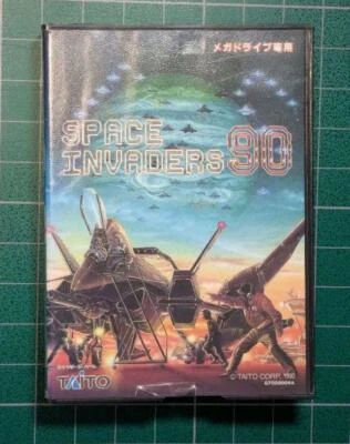 Mega Drive Space Invaders 90 MD  USED Japan Free Shipping Very Good Condition - Image 1 of 3