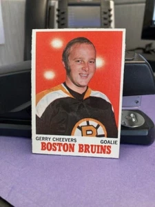 1970-71 Topps Gerry Cheevers EX - Picture 1 of 2