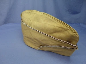 WWII Era US EM MEDICAL Piped Garrison - Overseas Cap / #44 - Picture 1 of 4