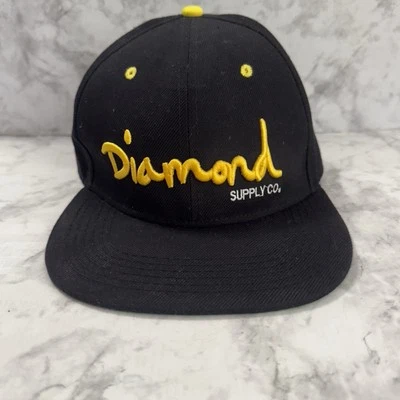 Diamond Supply Co Sombrero Adulto Espalda Snapback Bordado Patinador Gunge Gorra de Pelota Foto 1 de 4