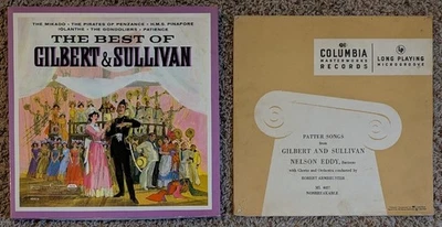 Gilbert & Sullivan Triple LP Album Box Set + Patter Songs by Nelson Eddy - Image 1 of 4