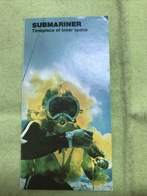 Accesorios Rolex Submariner Vintage Rojo 1680 - Manual. Reloj del espacio interior❗️ Foto 1 de 4