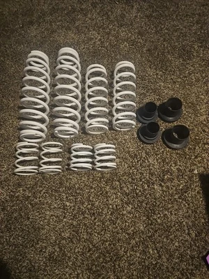 2018-2021 Polaris RZR XP4 Turbo OEM White Springs + Isolators Take-Offs 1... - Image 1 of 4