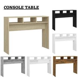 Modern Console Table Display Shelf Hallway Table Living Room Side Table vidaXL - Picture 1 of 37