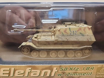 DRAGON ARMOR  1/72 diecast Sdkfz 184 Elefant Tank  with Zimmerit 1944 # E - Image 1 of 4