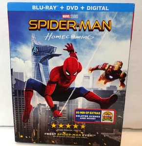 Spider-Man: Homecoming (Blu-ray + DVD, no digital) with slipcover - Bild 1 von 4
