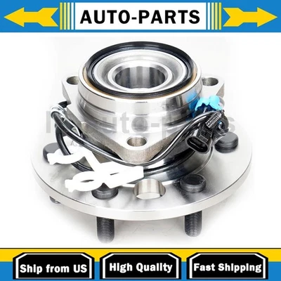 Conjunto de buje de cojinete de rueda delantera 1 pieza para Chevrolet K2500 5,0 L 1995-1997 Foto 1 de 4