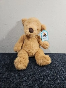 NEW MINT W/ MINT TAGS Jellycat Small Benjamin Bear 10” Fluffy Soft Retired Plush - Picture 1 of 12