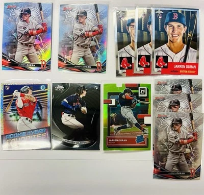 (11) Jarren Duran Rookie Card Lot MLB Baseball Cards Collection Red SOX RC 🔥 - Image 1 of 4