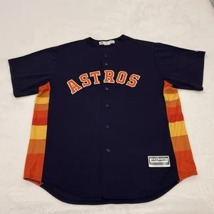 Camiseta Majestic Cool Base de los Houston Astros MLB Talla Adulto 2XL - Imagen 1 de 9